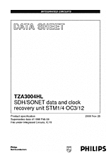 DataSheet TZA3004HL pdf